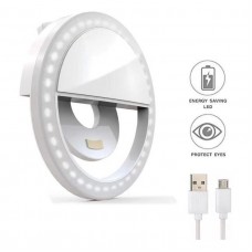 Clipe Ring Light para Celular Luz LED para Selfies